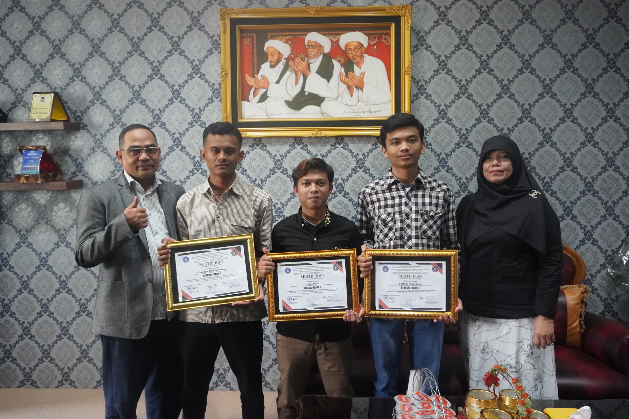 2nd Place, National Constitutional Debate — Rector's Cup, Universitas Pendidikan Ganesha 2023