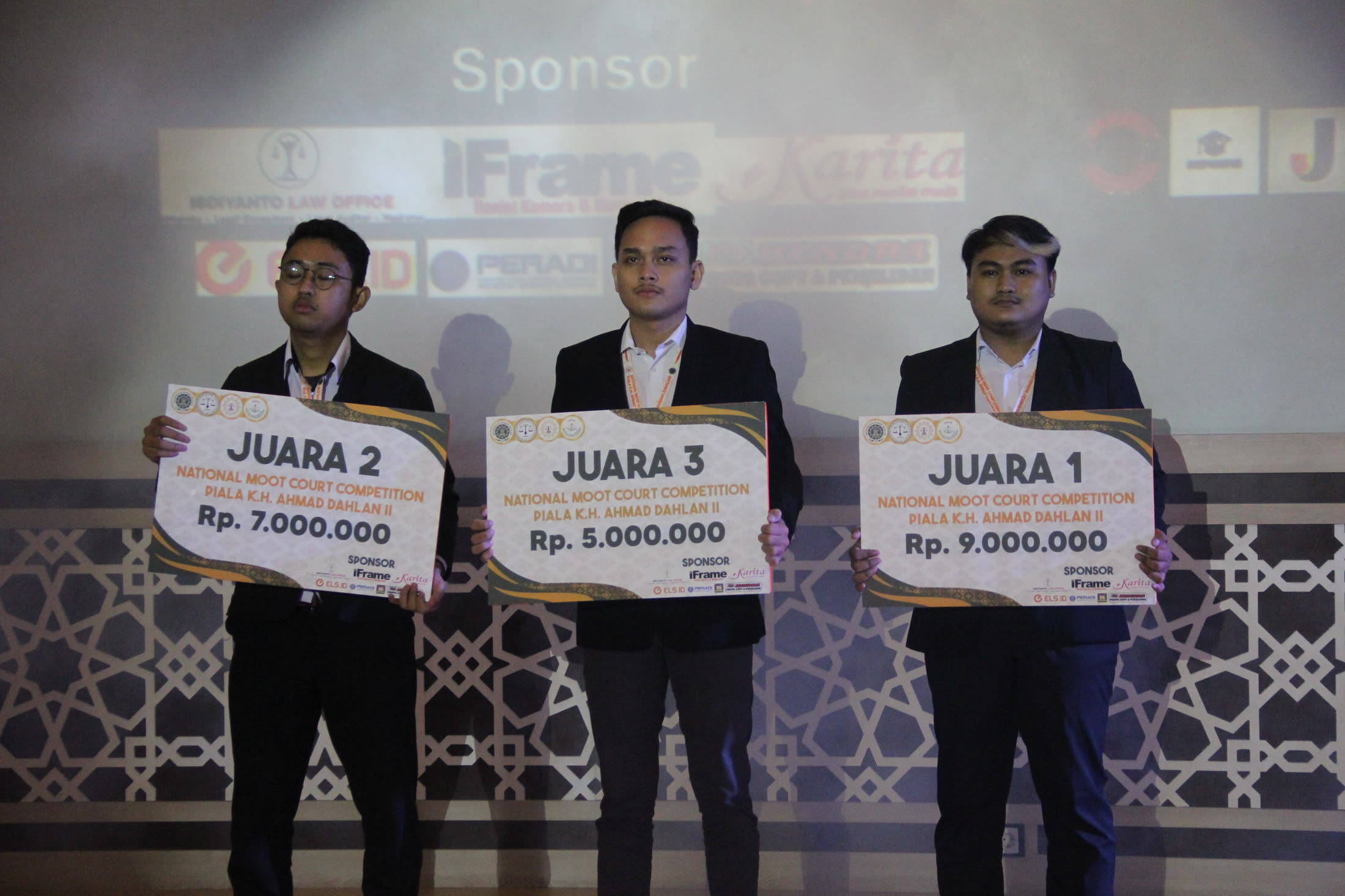 1st Place, K.H. Ahmad Dahlan II National Moot Court Competition — Universitas Ahmad Dahlan Yogyakarta, 2022