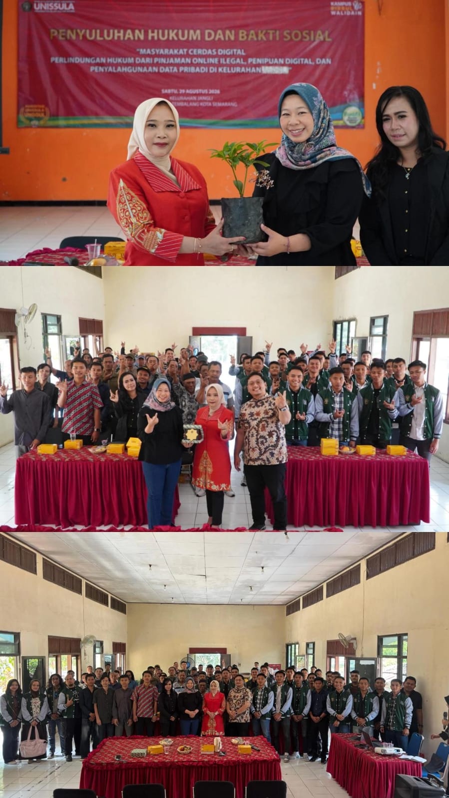 UNISSULA Faculty of Law Student Community Service Program (KKN)